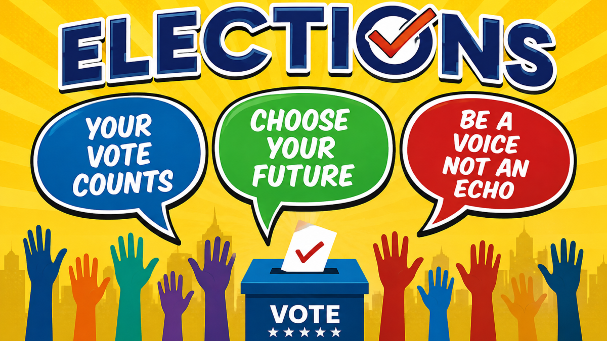 Colorful Elections Vote Awareness Poster