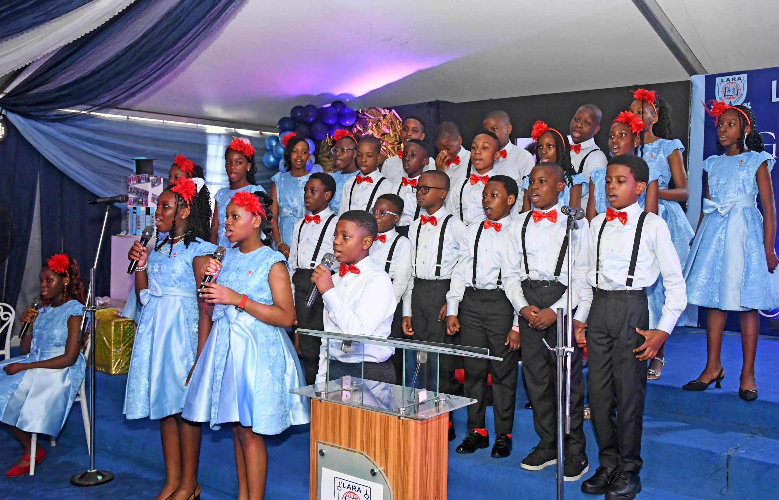Lara Day School pupils learning