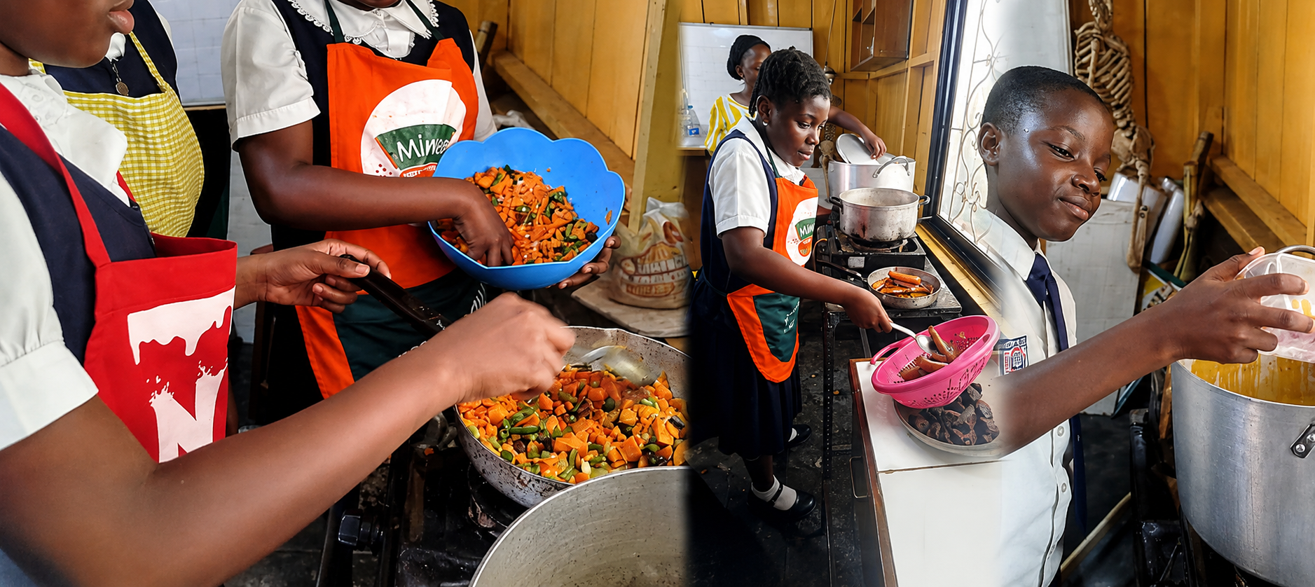 cooking activities at LDS