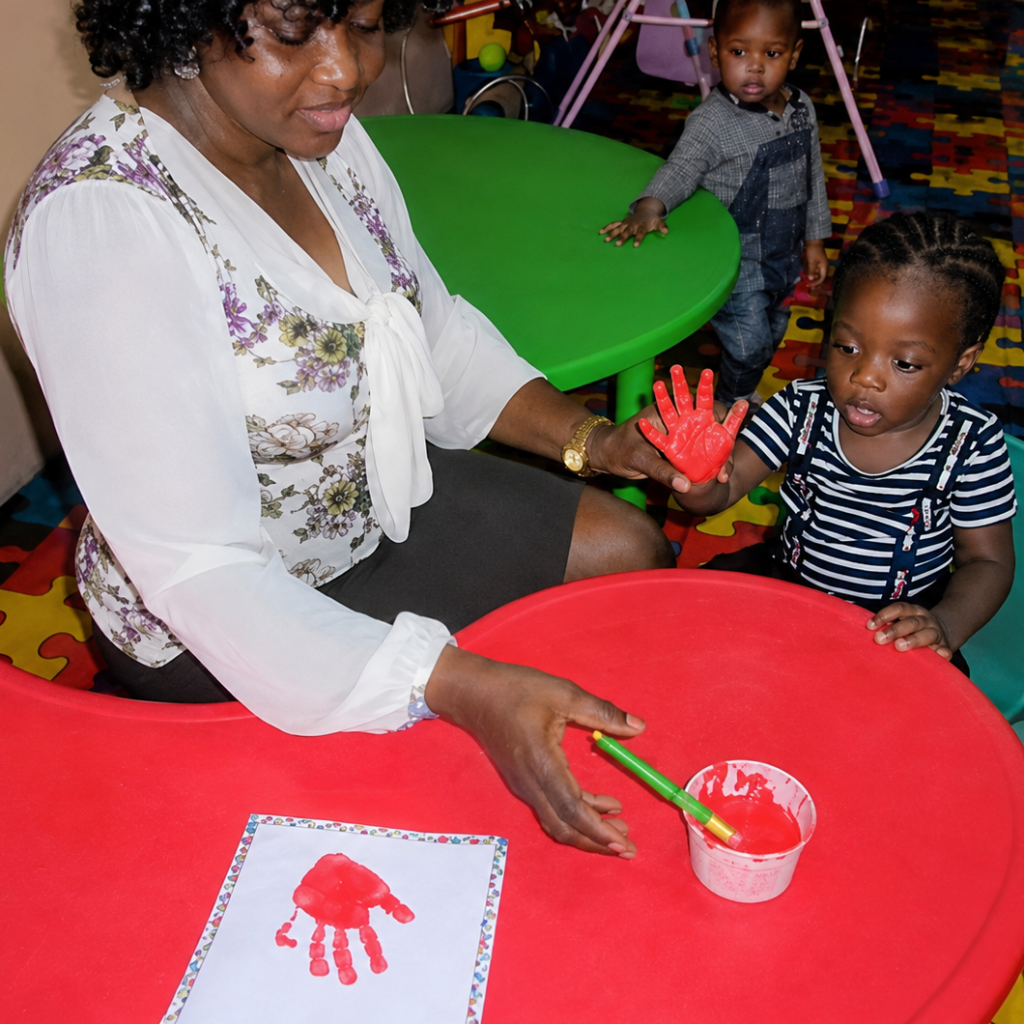 nursery playtime art