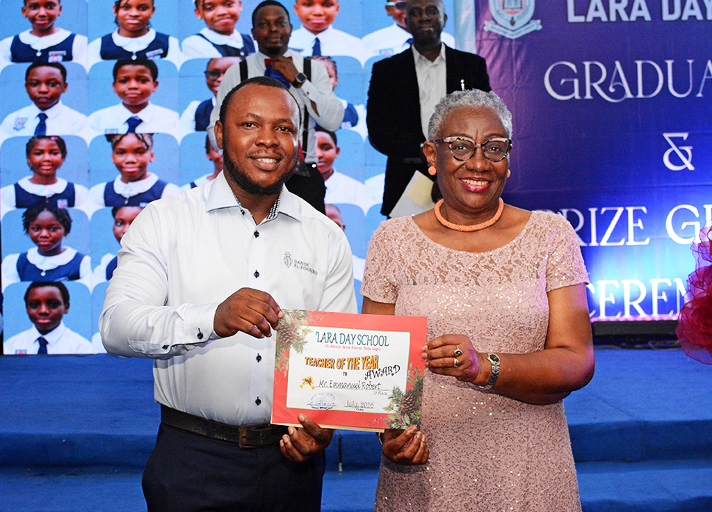 Mr Emmanuel Robert - Teacher of the Year 2026 First Place