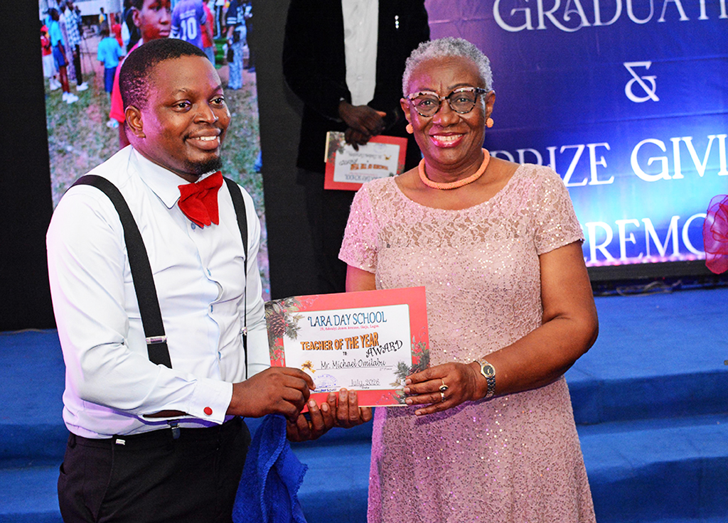 Mr Michael Omilabu - Teacher of the Year 2026 Second Place