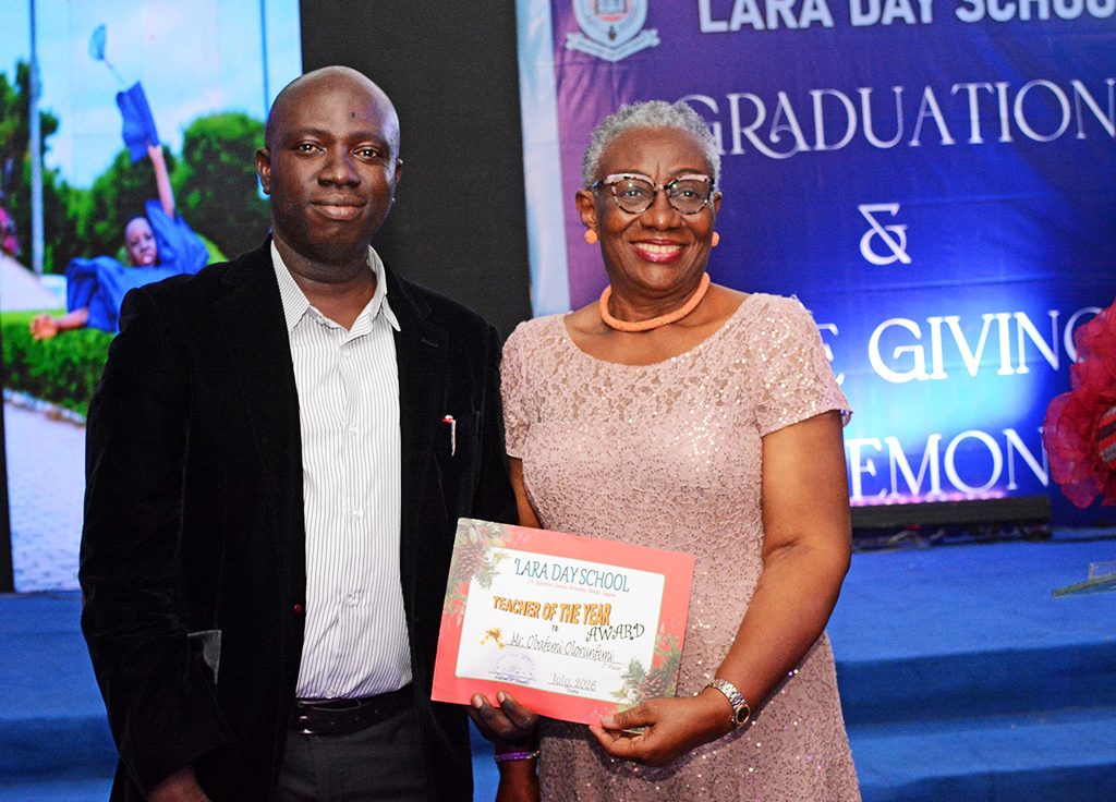 Mr Obafemi Olorunfemi - Teacher of the Year 2026 Third Place